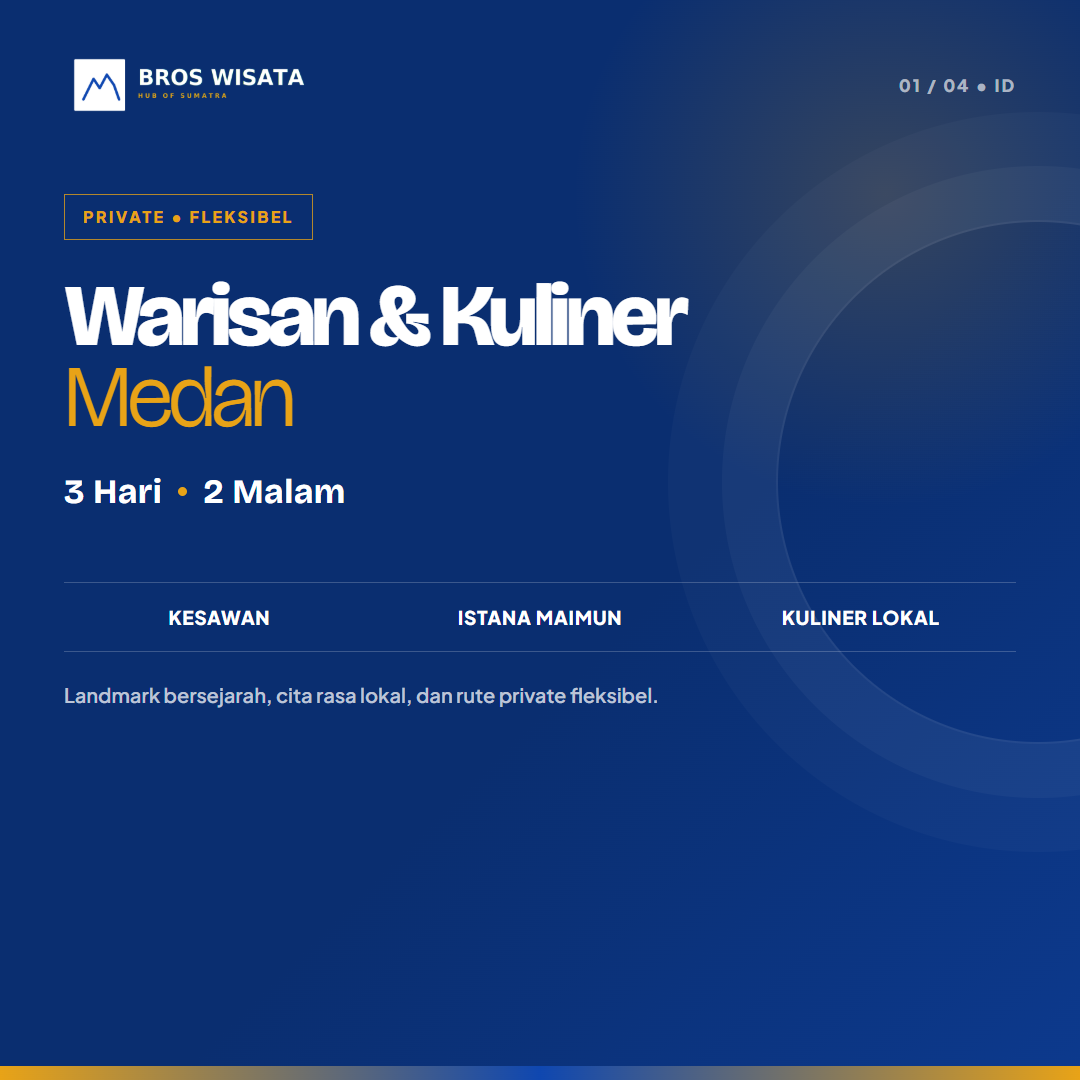 MEDAN HERITAGE & CULINARY